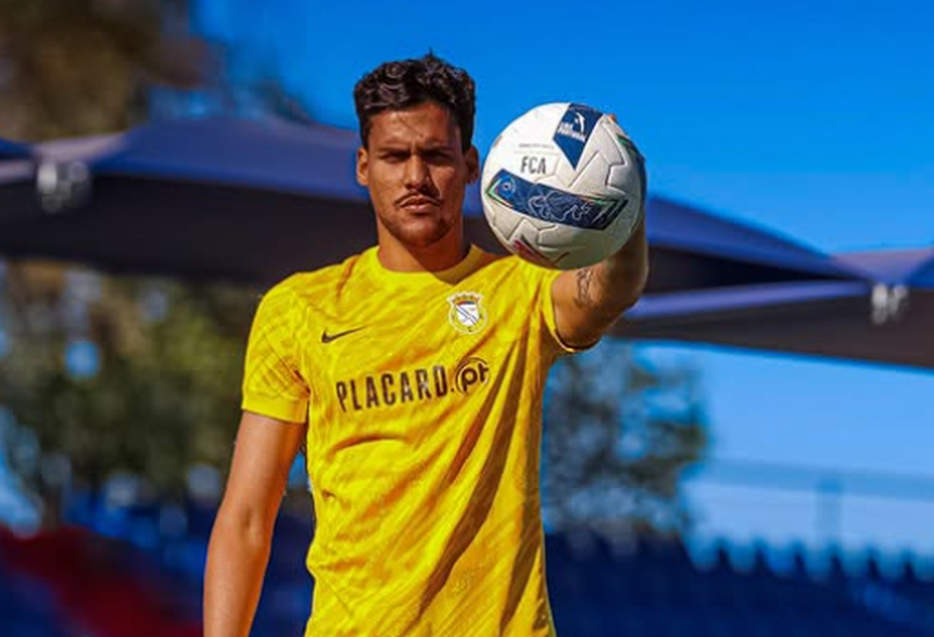 Matheus Mendes é reforço para Custódio. Foto Alverca/Instagram