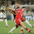 Akturkoglu muito assobiado no Fenerbahçe-Benfica (EPA/ERDEM SAHIN)