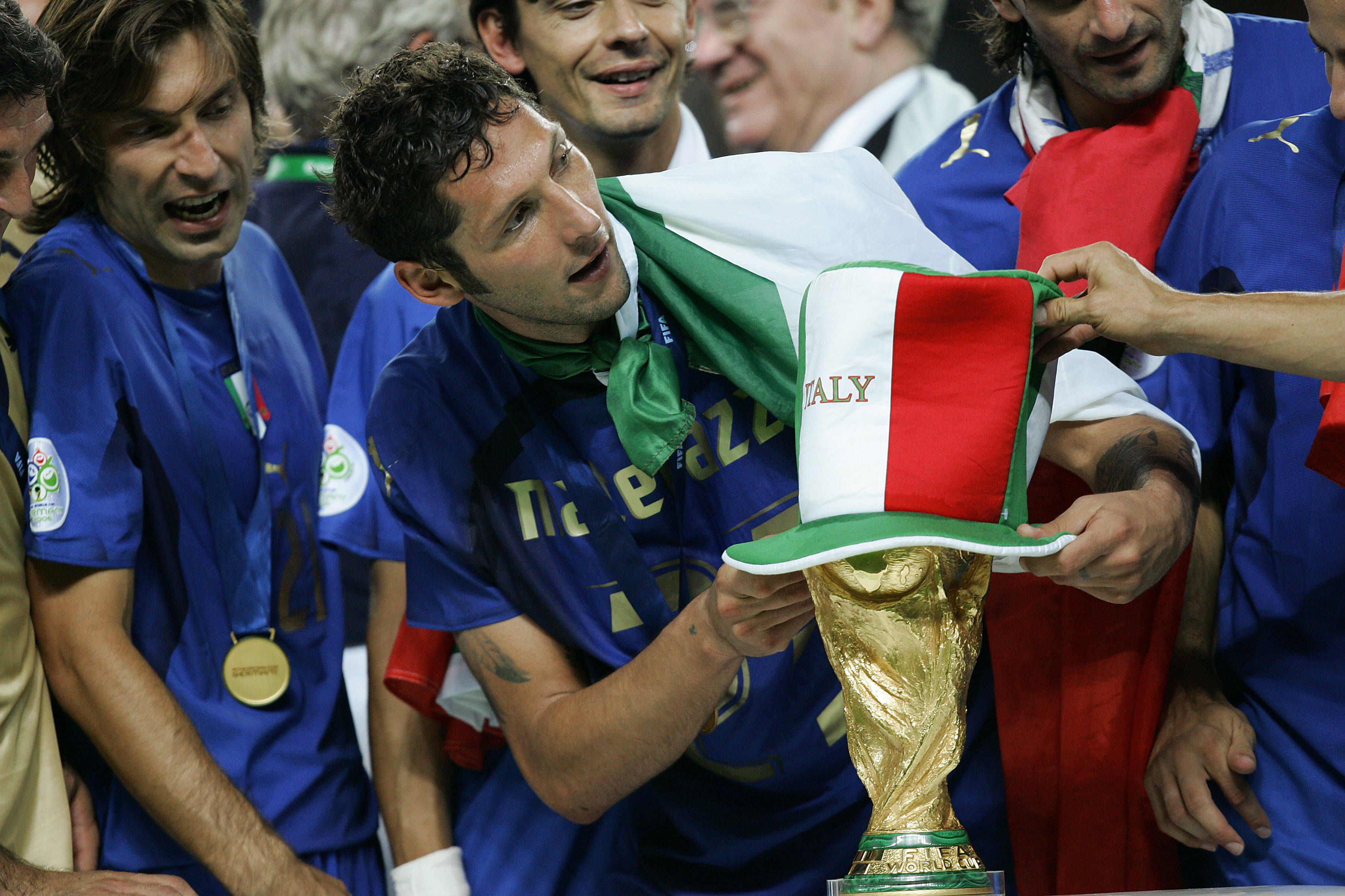 Marco Materazzi foi campeão mundial pela seleção italiana em 2006, na célebre final em que foi agredido à cabeçada pelo francês Zinedine Zidane (foto: IMAGO)
