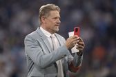 Peter Schmeichel na final da Liga dos Campeões 2024/25, que o PSG ganhou ao Inter de Milão (foto: IMAGO)