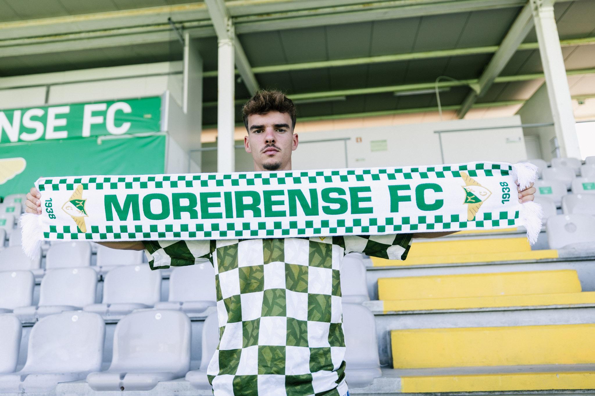 Manuel Mendonça deixou o Sporting e assinou por quatro temporadas com o Moreirense — Foto: Moreirense