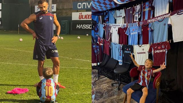 O emocionante reencontro de jovem adepto do Liverpool com Salah na Turquia