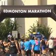A maratona de Edmonton, no Canadá,  tinha um percurso maior do que o previsto. Foto Edmonton Marathon