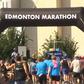 A maratona de Edmonton, no Canadá,  tinha um percurso maior do que o previsto. Foto Edmonton Marathon