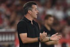Marco Silva analisou vitória diante do Aarhus - Foto: Miguel Nunes