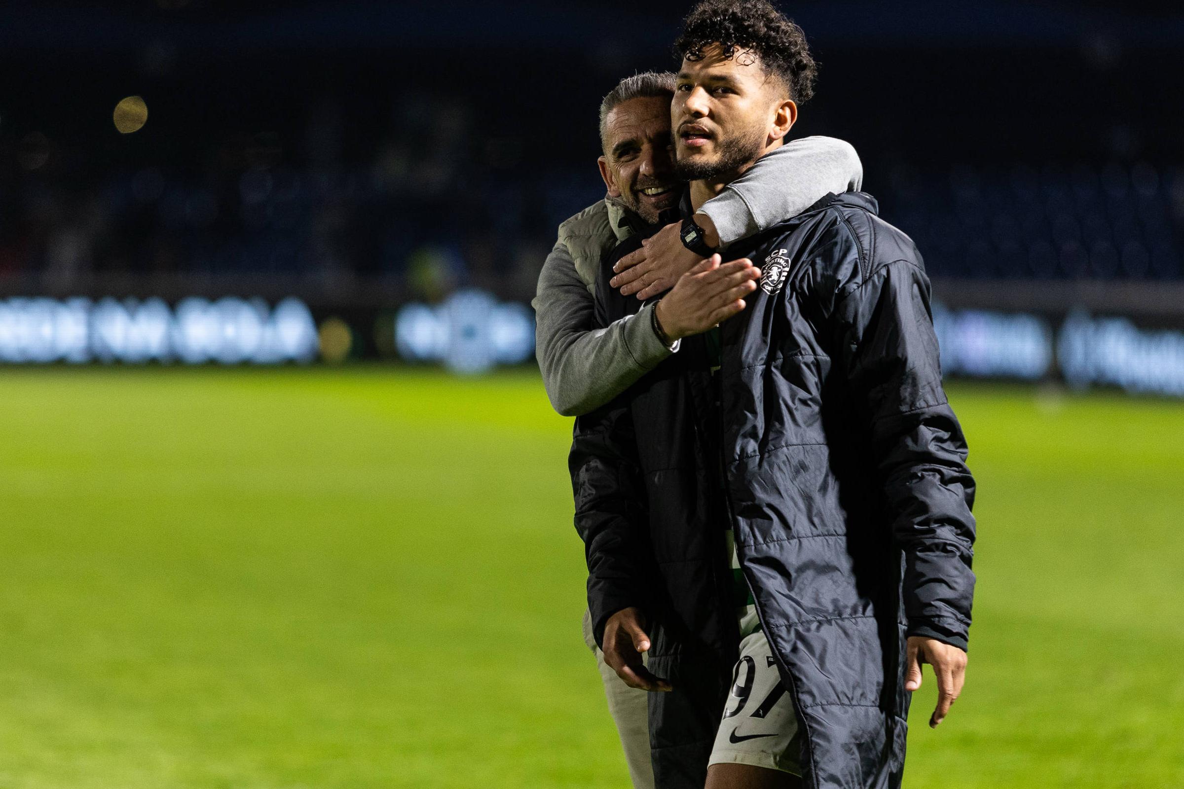 Rui Borges tem sempre defendido Suárez neste início de época conturbado para o colombiano (Foto IMAGO)