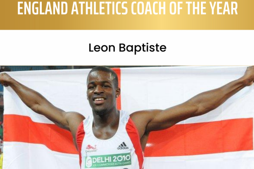 Leon Baptiste desapareceu sem dizer nada a ninguém. Foto Federação Inglesa de Atletismo