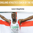 Leon Baptiste desapareceu sem dizer nada a ninguém. Foto Federação Inglesa de Atletismo