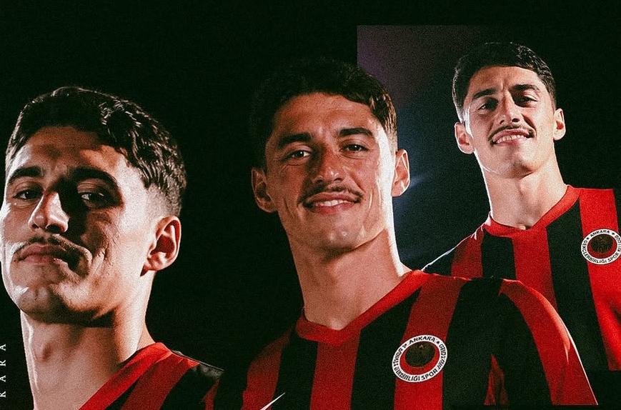 Imagem da oficialização de Tiago Gouveia no Gençlerbirligi