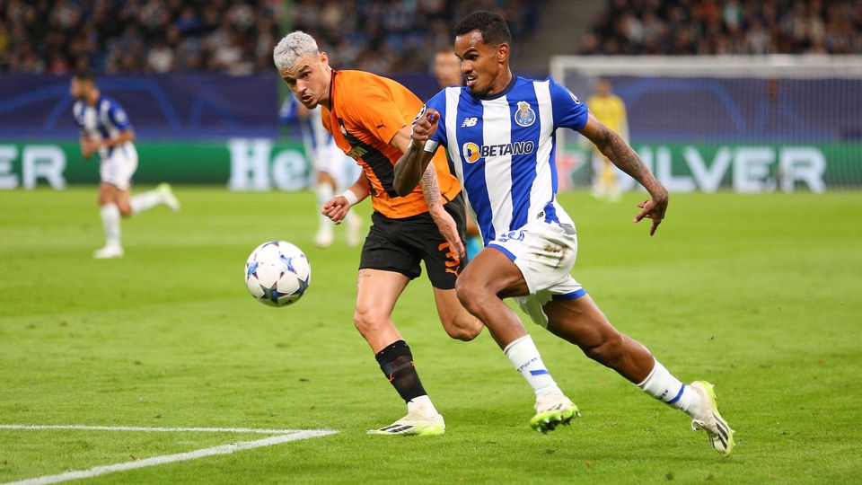 FC Porto: elogios para gesto de ‘fair-play’ de Galeno no jogo com Shakhtar Donetsk