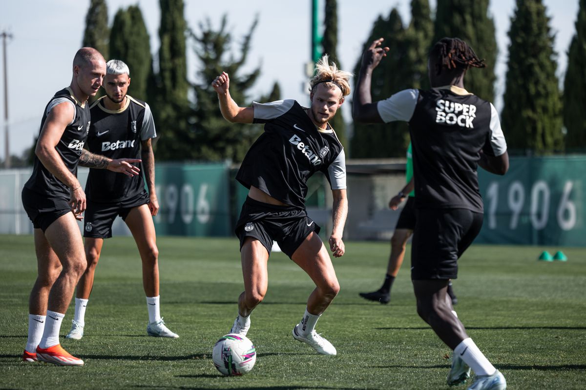 Sporting: Gonçalo Inácio voltou a não se treinar