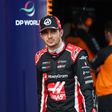 Ocon no final da sessão em Baku