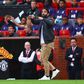 Ruben Amorim, treinador do Manchester United, em Old Trafford