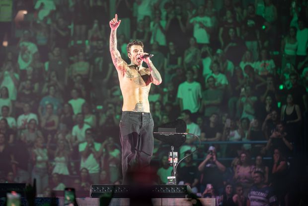 Músico italiano Fedez no centro de polémica