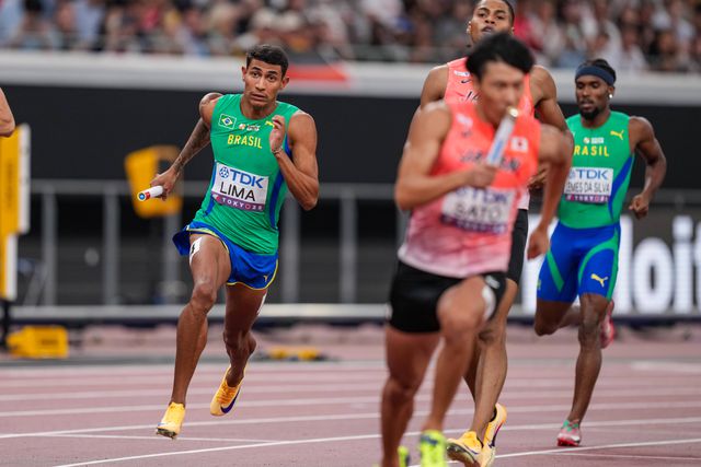 Estafeta portuguesa de 4x400 na final dos Mundiais