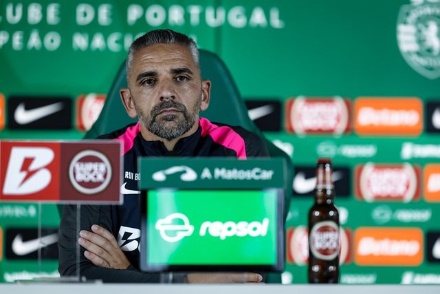 Rui Borges na Academia Cristiano Ronaldo, em Alcochete