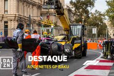 Pista de corrida ou de gelo? Cinco acidentes na qualificação em Baku