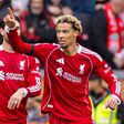 Ekitiké voltou a marcar pelo Liverpool