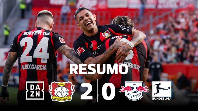 Afonso Moreira vive triunfo de luxo do Leverkusen diante do Leipzig (resumo)