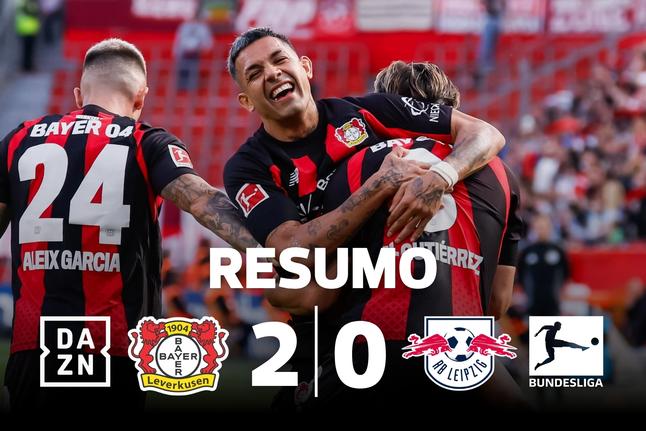 Afonso Moreira vive triunfo de luxo do Leverkusen diante do Leipzig (resumo)