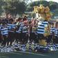 Sporting: futebolistas a jogar com as mãos e a fazerem placagens (fotos)