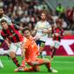 Pulisic marcou o primeiro golo do Milan e foi o melhor em campo na estreia como titular esta época - FOTO: Imago