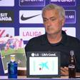 Mourinho na conferência de imprensa