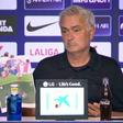 Mourinho na conferência de imprensa
