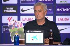 Mourinho na conferência de imprensa