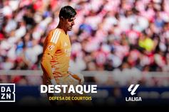 Que defesa e que corte! Courtois e Rudiger fazem dupla na baliza
