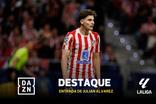 Nem a ganhar perdoam! Julián Álvarez muito assobiado no dérbi de Madrid