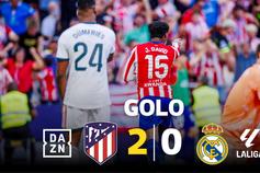 Simeone destrói a defesa do Real Madrid e Jonathan David fica com o mais fácil
