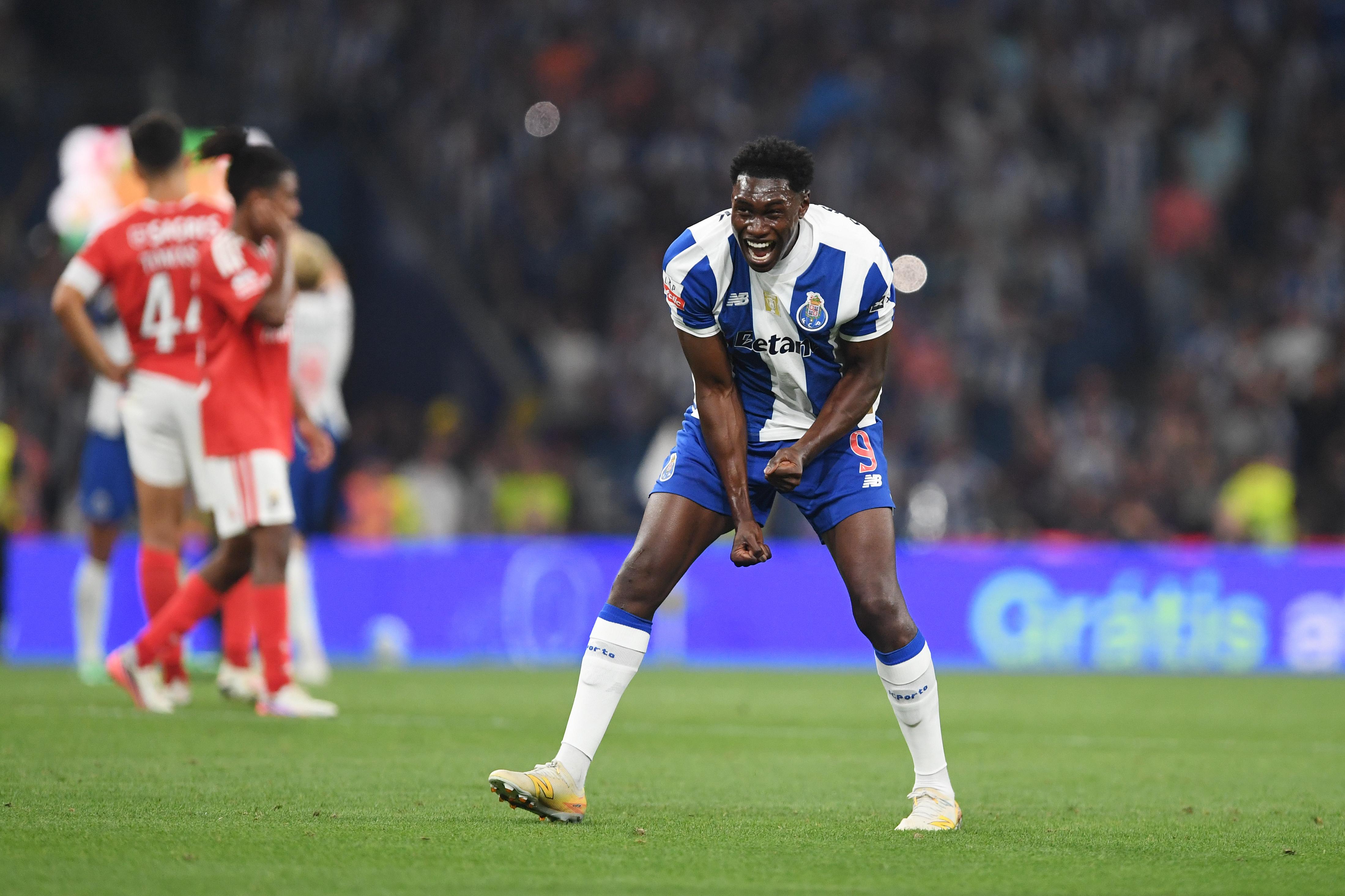 Samu a festejar o triunfo no FC Porto-Benfica - Foto: Kapta + / Catarina Morais e Rogério Ferreira