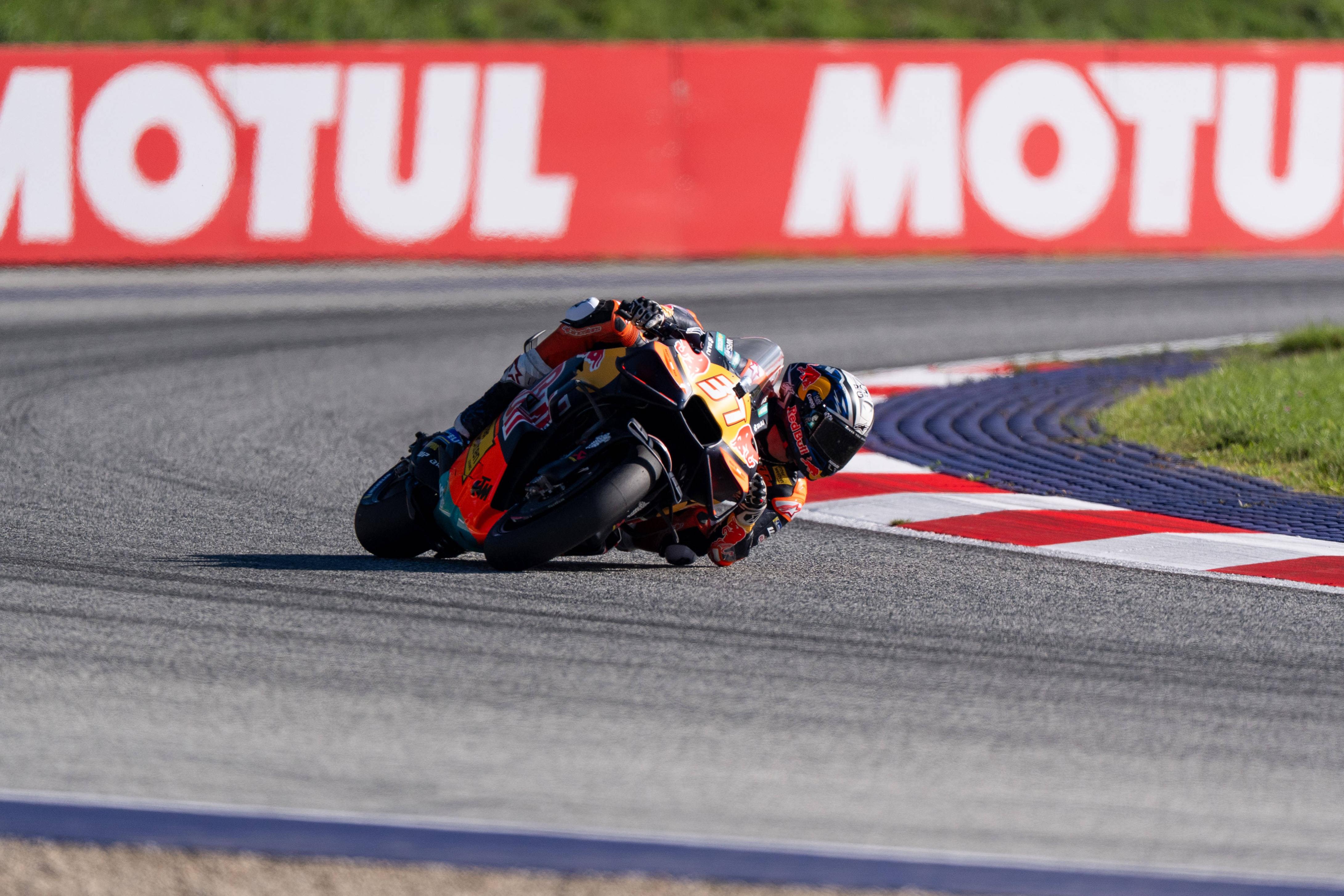 O espanhol Pedro Acosta venceu pela primeira vez no MotoGP. IMAGO