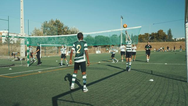 Um dia à Sporting: formação em destaque