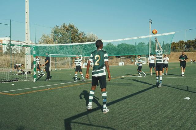 Um dia à Sporting: formação em destaque