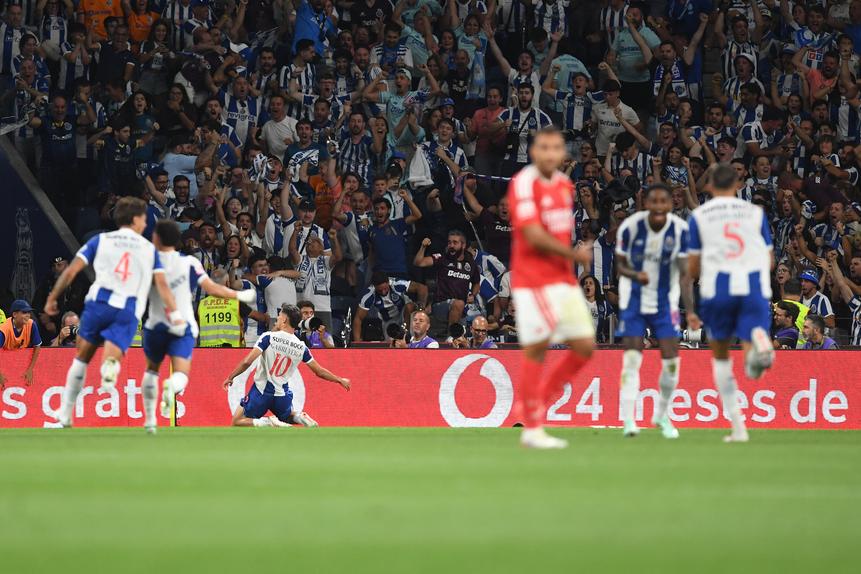 Gabri Veiga estreou-se a marcar em clássicos. Foto: Rogério Ferreira/Kapta+