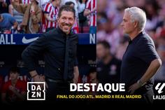 Simeone cumprimentou Mourinho no fim, ou a festa não podia esperar?