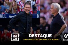 Simeone cumprimentou Mourinho no fim, ou a festa não podia esperar?