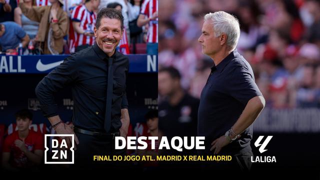 Simeone cumprimentou Mourinho no fim, ou a festa não podia esperar?