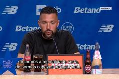 Farioli sobre a preparação para o jogo com o Benfica: «Não há segredo»