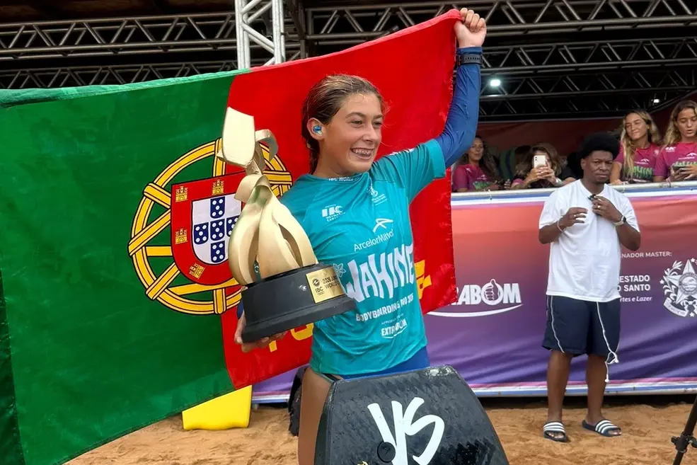 Luana Dourado ficou muito emocionada com a conquista mundial. Instagram Luana Dourado