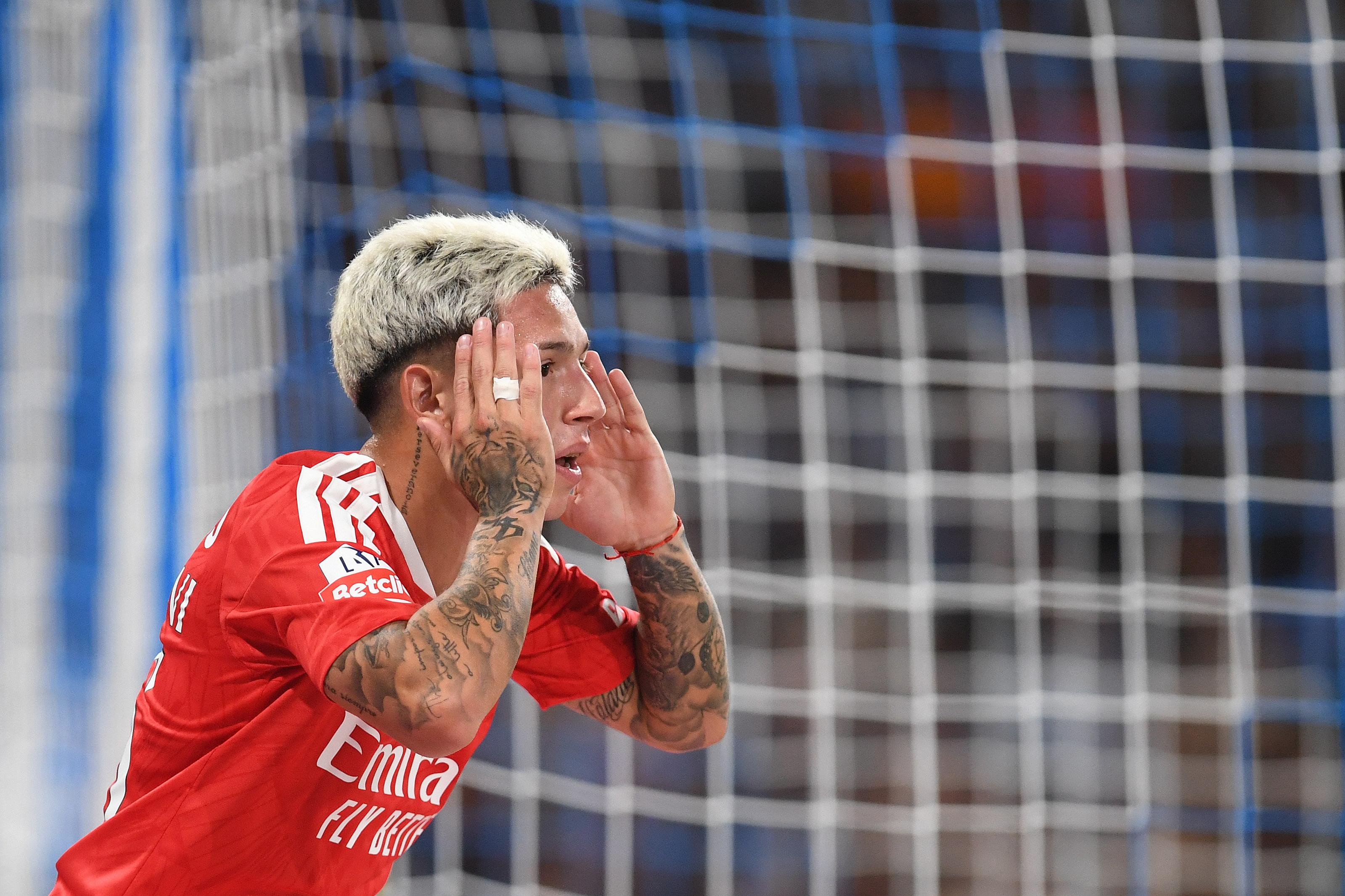 Prestianni surpreendido no FC Porto-Benfica - Foto: Kapta + / Catarina Morais e Rogério Ferreira
