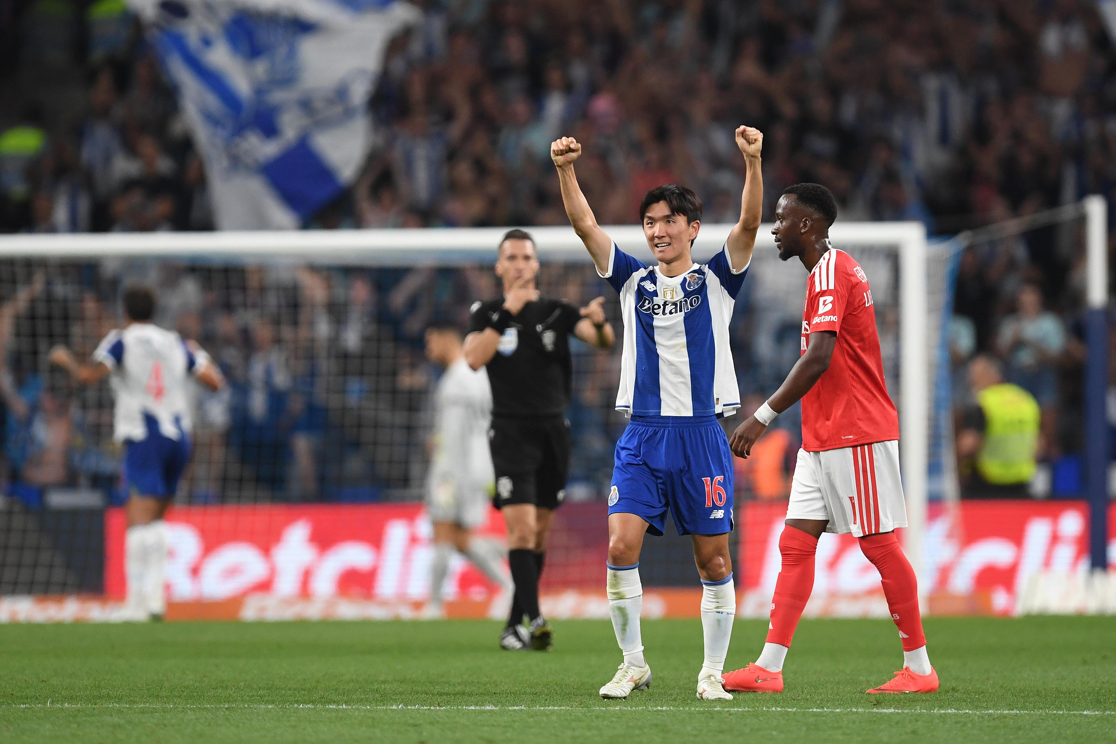 Inbeom Hwang marcou no FC Porto-Benfica - Foto: Kapta + / Catarina Morais e Rogério Ferreira