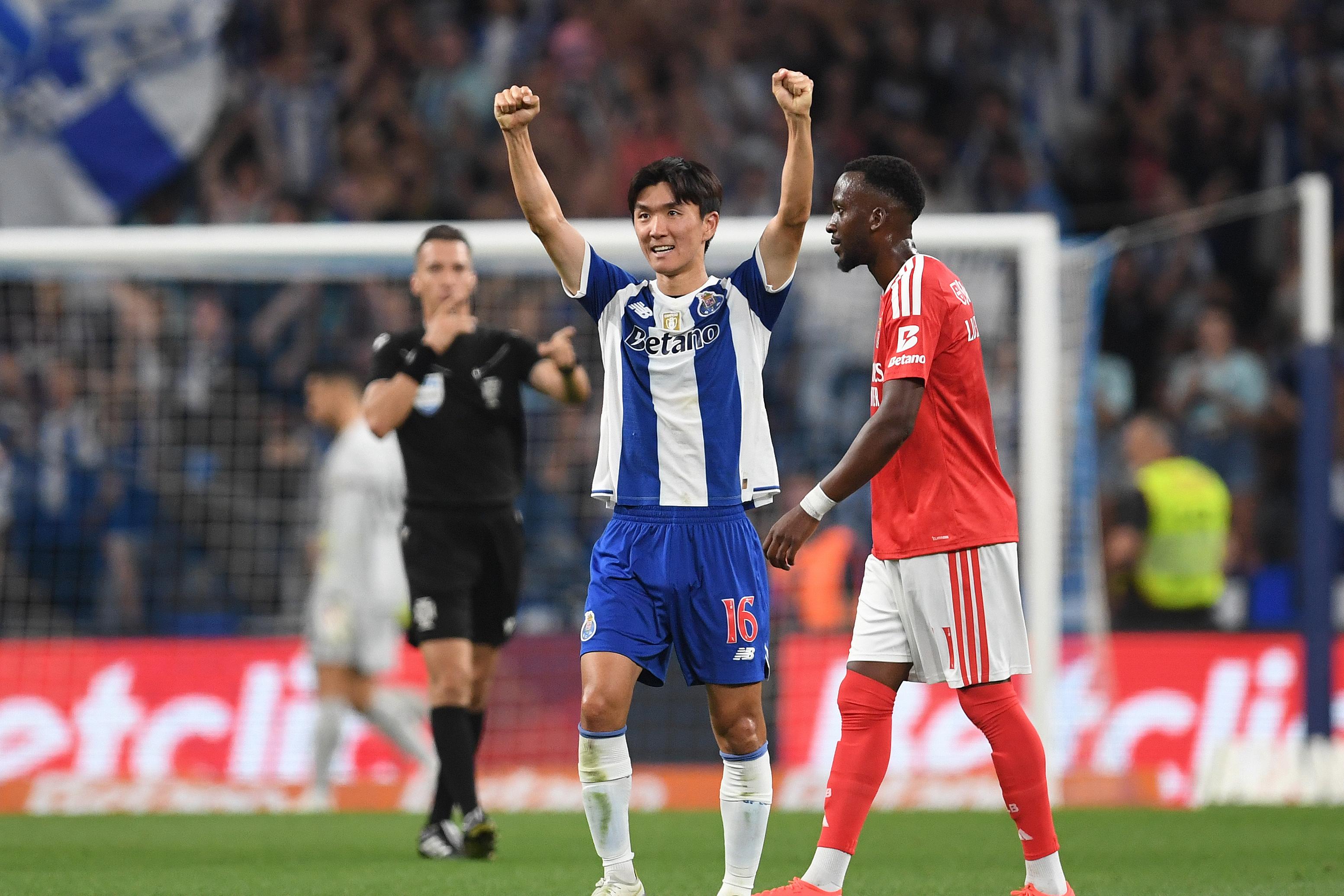 Inbeom Hwang marcou no FC Porto-Benfica - Foto: Kapta + / Catarina Morais e Rogério Ferreira