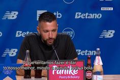 Farioli «muito feliz» com os regressos de Samu e Pietuszewski