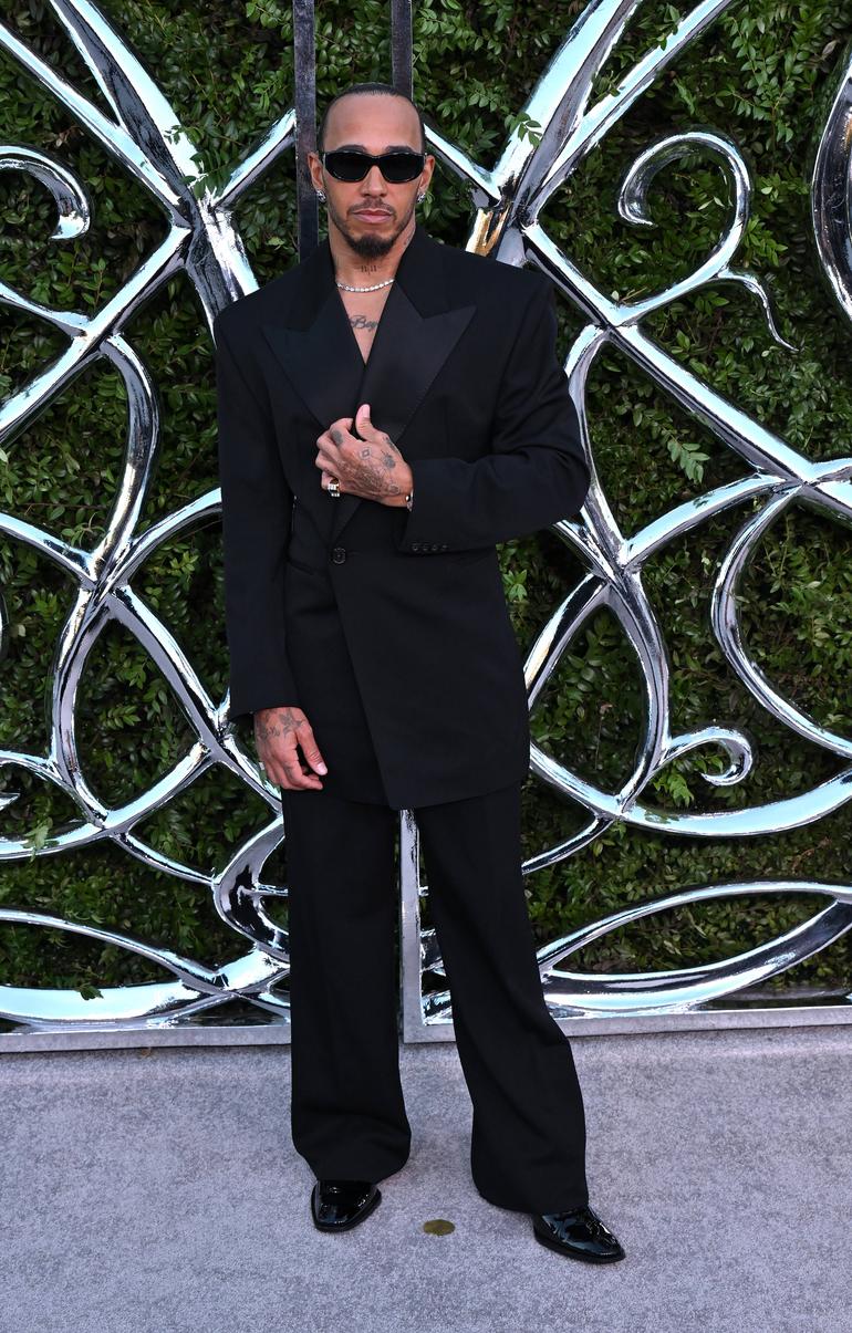 Lewis Hamilton na inauguração do Lucas Museum of Narrative Art, em Los Angeles - Imago