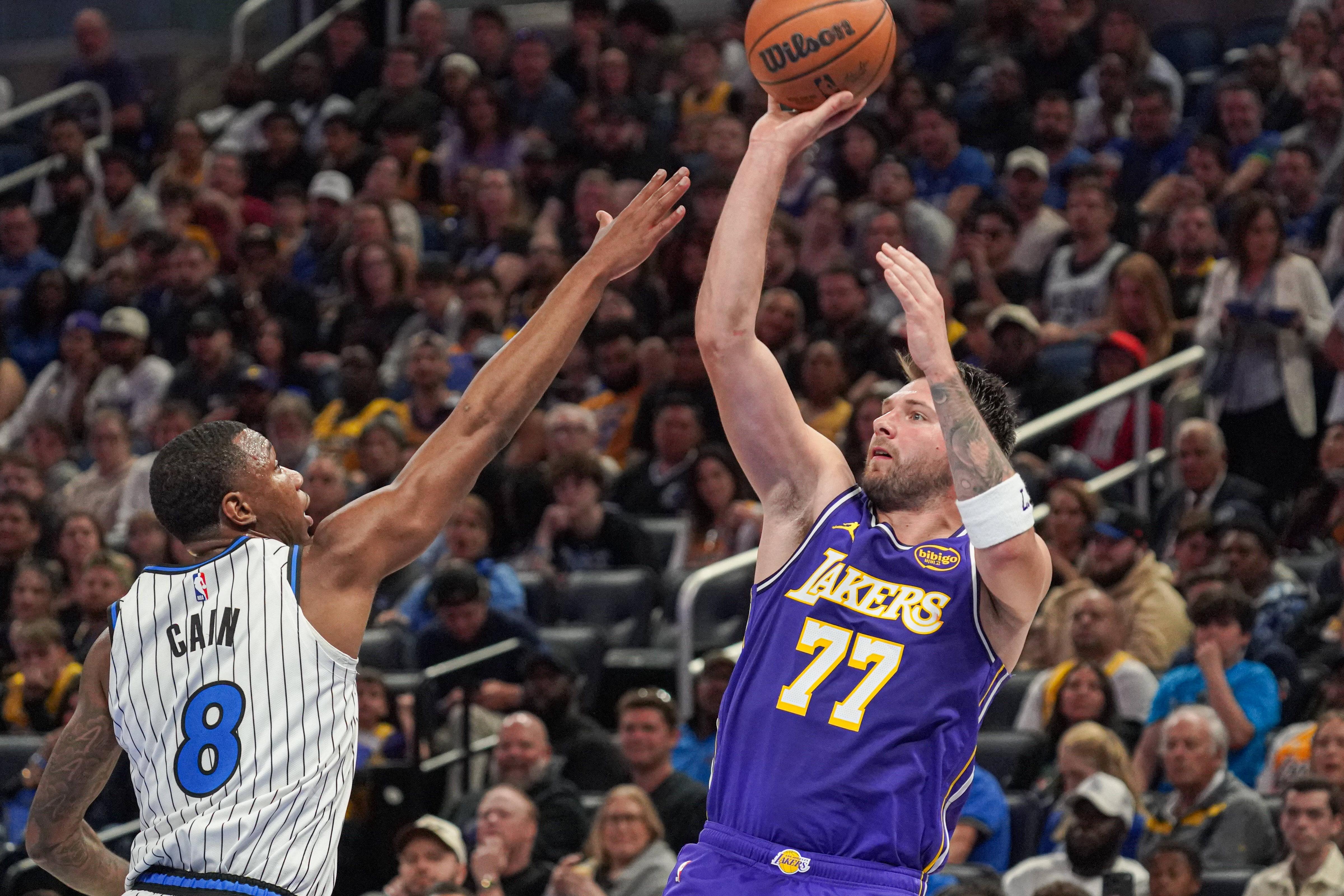 Luka Doncic é agora a estrela maior dos Lakers      Fotografia Imago