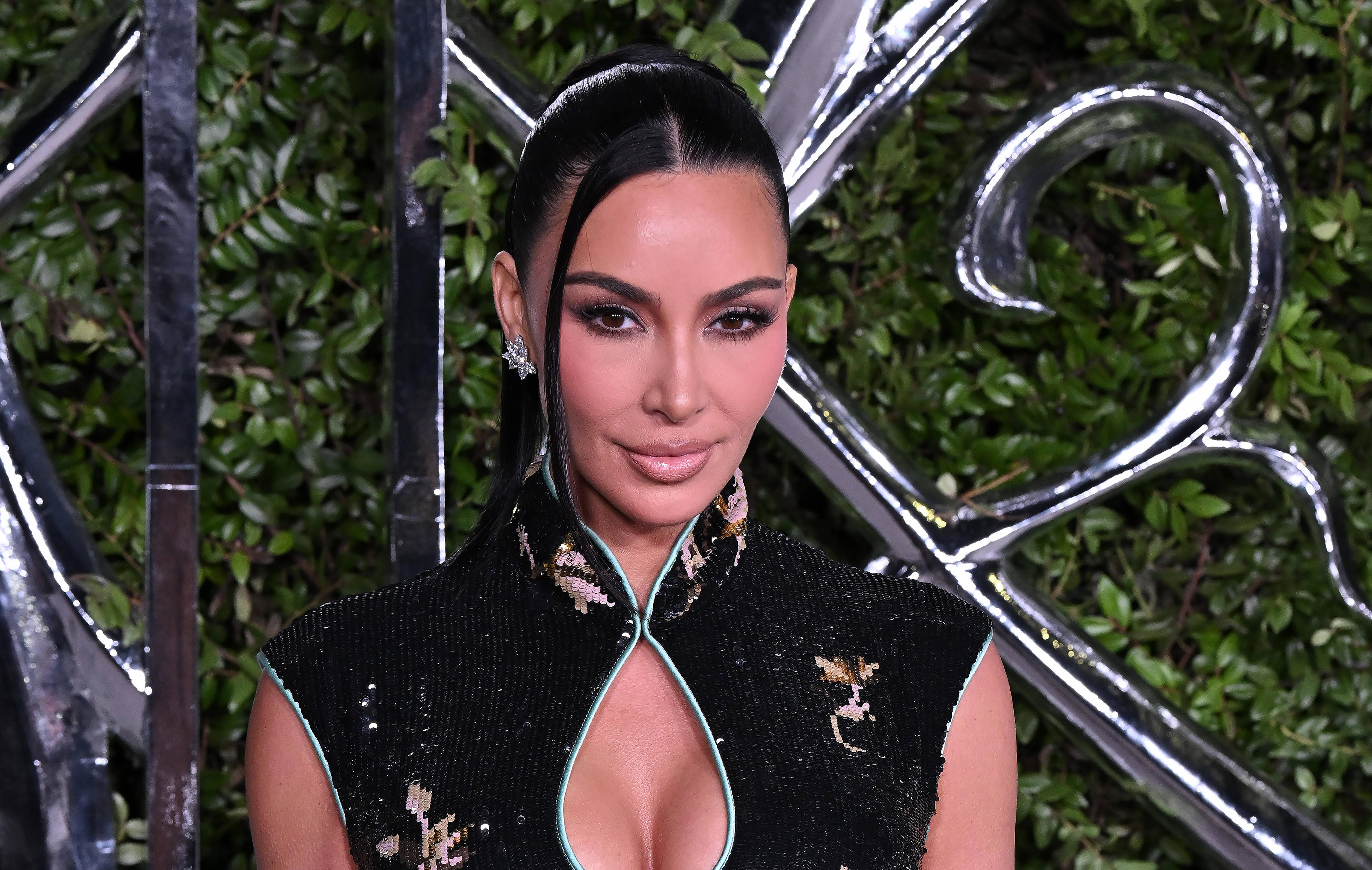 Kim Kardashian na inauguração do Lucas Museum of Narrative Art, em Los Angeles - Imago