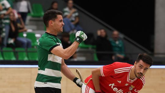 Hóquei em Patins: Sporting vence dérbi renhido e segue na liderança da Liga